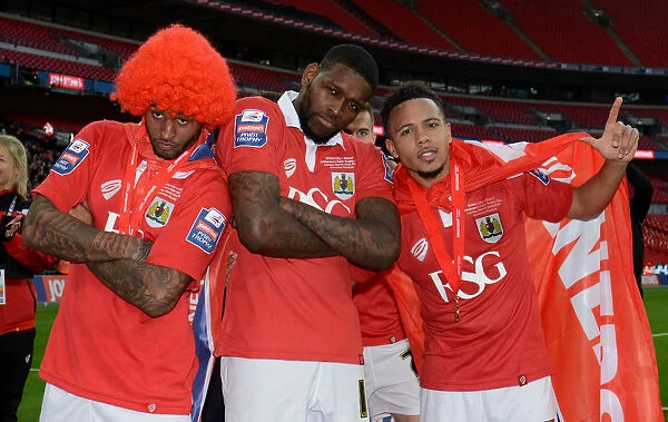 Bristol City FC: Celebrating Johnstone Paint Trophy Victory over Walsall