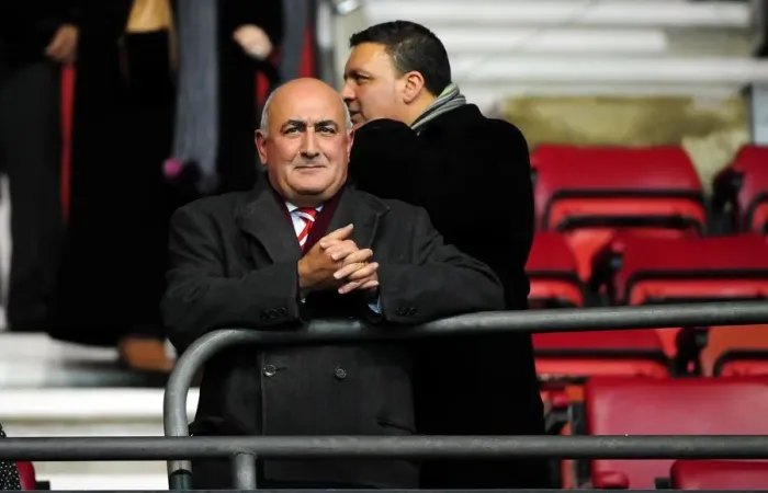 Framed Print : Bristol City FC: Chairman Colin Sexstone at Southampton Championship Match, 30 / 12 / 2011 Framed Print : Bristol City FC: Chairman Colin Sexstone at Southampton Championship Match, 30 / 12 / 2011