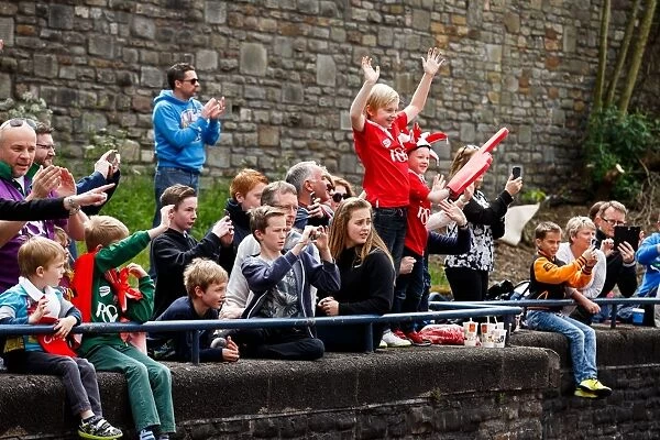 Bristol City FC: Champions Parade - Thrilled Fans Celebrate League 1 and Johnstones Paint Trophy Victories