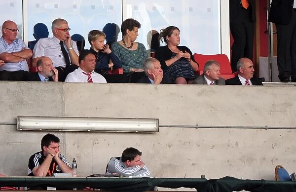 Bristol City FC: Colin Ashton and Steve Lansdown Watch Blackpool vs. Bristol City in League Cup, 1st October 2011
