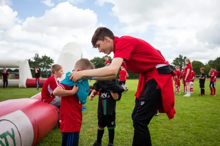 Framed Print : Bristol City FC: Community Connections at Hengrove Athletic - Pre-Game Activities Framed Print : Bristol City FC: Community Connections at Hengrove Athletic - Pre-Game Activities