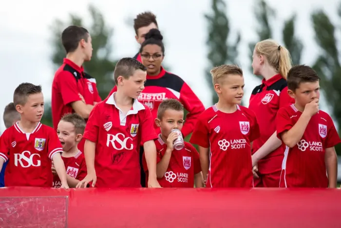 Framed Print : Bristol City FC: Community Connects Before Pre-Season Match at Hengrove Athletic Framed Print : Bristol City FC: Community Connects Before Pre-Season Match at Hengrove Athletic