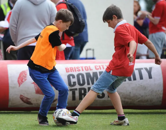 Framed Print : Bristol City FC: Community Pre-Season Match at Brislington Stadium (July 2015) Framed Print : Bristol City FC: Community Pre-Season Match at Brislington Stadium (July 2015)