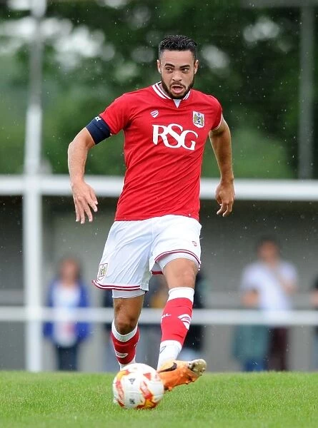 Bristol City FC: Derrick Williams in Action at Pre-Season Friendly, 2015