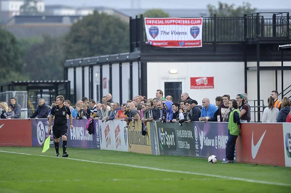 Bristol City FC: FA WSL Clash Against Arsenal Ladies - The Excited Crowd