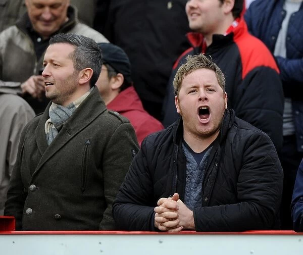 Bristol City FC Fans in Full Force at FA Cup Second Round Match
