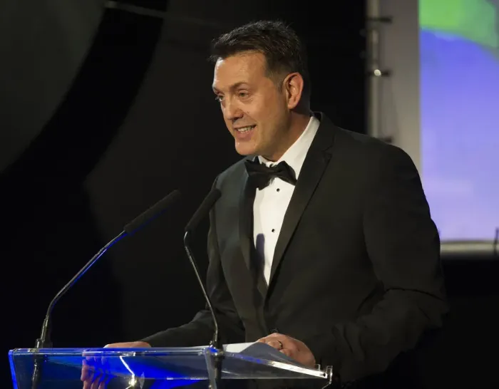 Framed Print : Bristol City FC Gala Dinner 2015: Andrew Billingham in Attendance