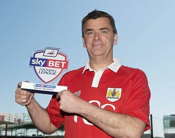 Bristol City FC: Jerry Tocknell Named Sky Bet League One Fan of the Month