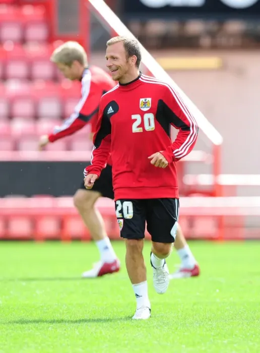 Framed Print : Bristol City FC: Jody Morris at Pre-Season Open Day, August 3, 2012