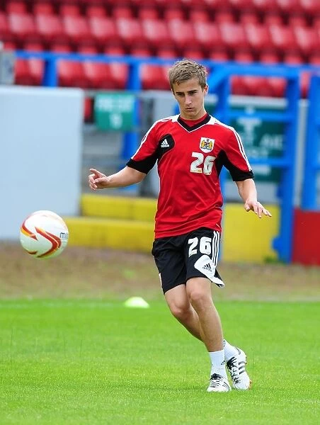 Bristol City FC: Joe Bryan in Action during Pre-Season Training, July 2012