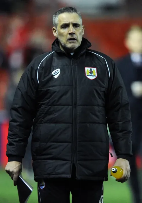 Framed Print : Bristol City FC: John Pemberton Coaches Team During Bristol City v Gillingham, Johnstone's Paint Trophy Match at Ashton Gate, 2015 Framed Print : Bristol City FC: John Pemberton Coaches Team During Bristol City v Gillingham, Johnstone's Paint Trophy Match at Ashton Gate, 2015