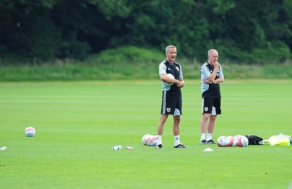 Bristol City FC: Keith Miljen Guiding Team through Pre-Season Training