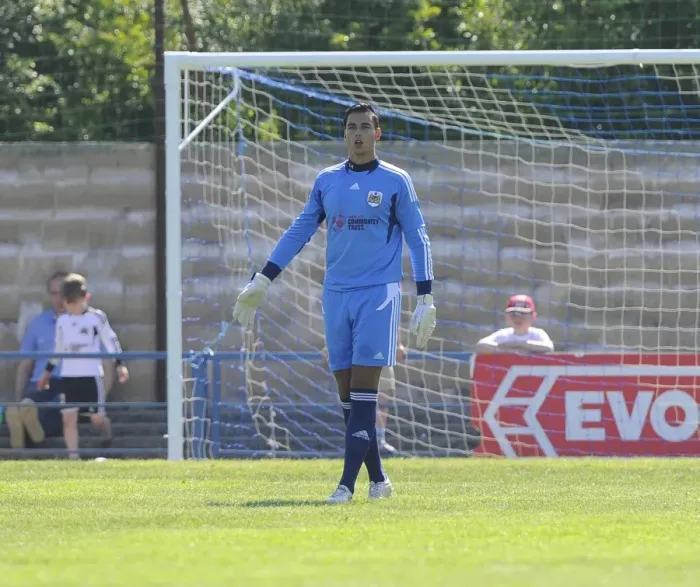 Framed Print : Bristol City FC: Kelle Roos Trial at Clevedon Town (06.07.2013)