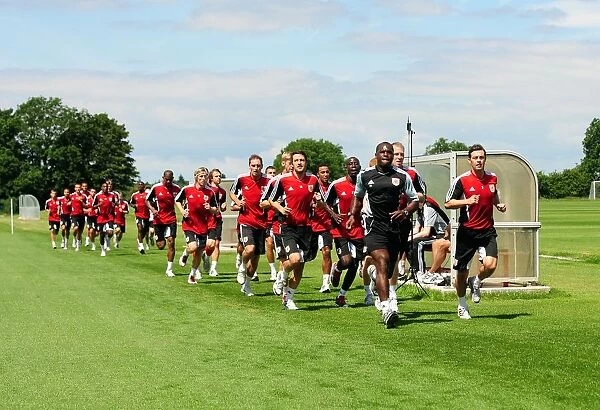 Bristol City FC: Kicking Off Pre-season Training with the Squad