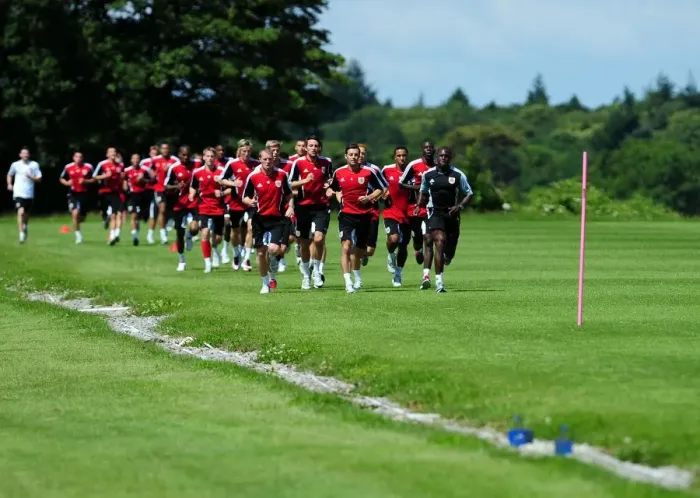 Framed Print : Bristol City FC: Kicking Off Pre-Season Training - First Day Back Framed Print : Bristol City FC: Kicking Off Pre-Season Training - First Day Back