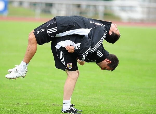 Bristol City FC: Lee Johnson's Intense Training Session with Fitness Coach Glenn Schmidt