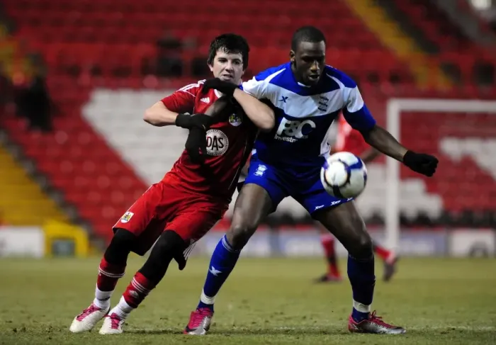 Framed Print : Bristol City FC: A Look at the Future - U18s vs. Birmingham City U18s, Season 10-11