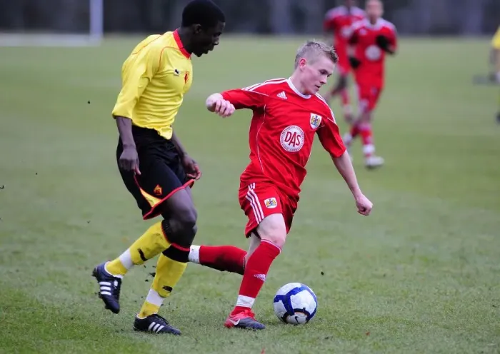 Framed Print : Bristol City FC: A Look at the Future - U18s vs. Watford (Season 10-11)