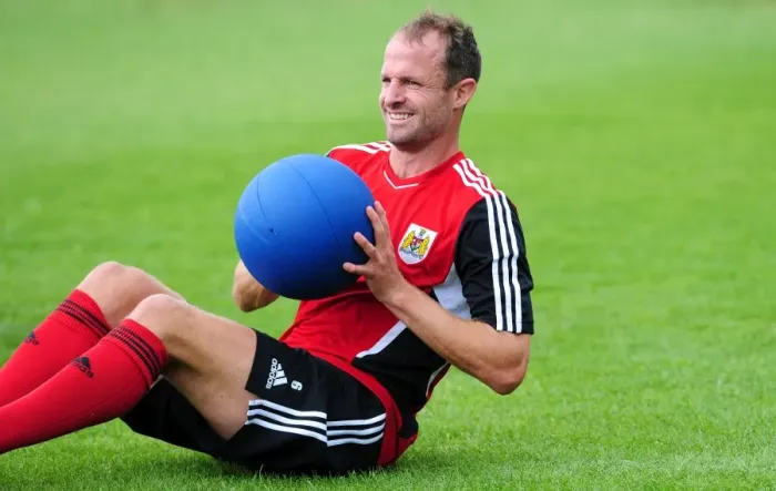 Framed Print : Bristol City FC: Louis Carey Leads Pre-Season Training as Team Captain Framed Print : Bristol City FC: Louis Carey Leads Pre-Season Training as Team Captain