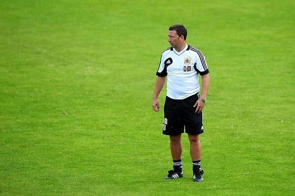 Bristol City FC Manager Derek McInnes Leading Pre-Season Training, July 2012