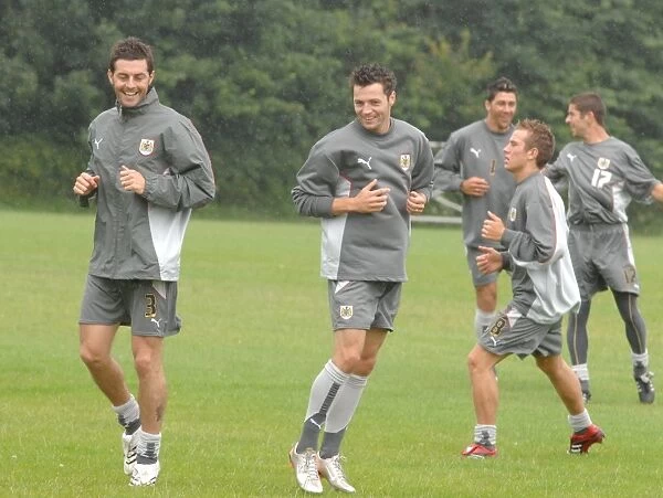 Bristol City FC: McAllister and Sproule in Training (07-08)
