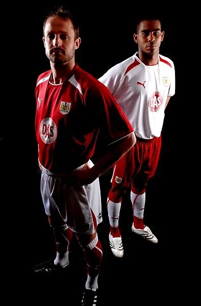 Bristol City FC: New Kit Reveal - Team Portraits