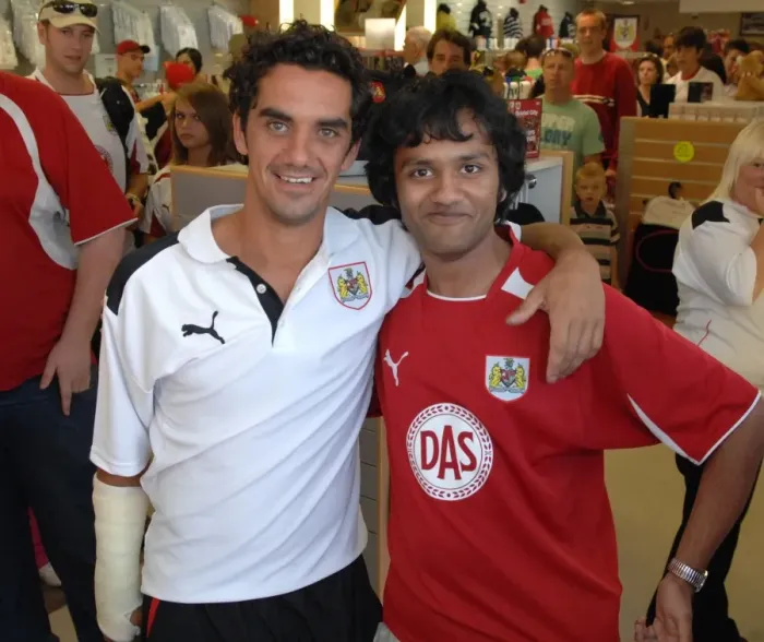 Framed Print : Bristol City FC Open Day 08-09: Behind the Scenes with the First Team