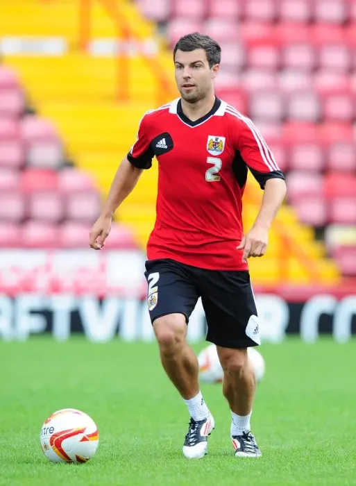 Framed Print : Bristol City FC: Open Day 2012 - Richard Foster in Action