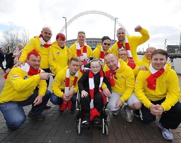 Bristol City FC: Oskar Pycroft and Supporters Epic Journey to Wembley for Charity