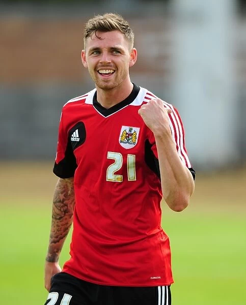 Bristol City FC: Paul Anderson in Action during 2012 Pre-Season Training