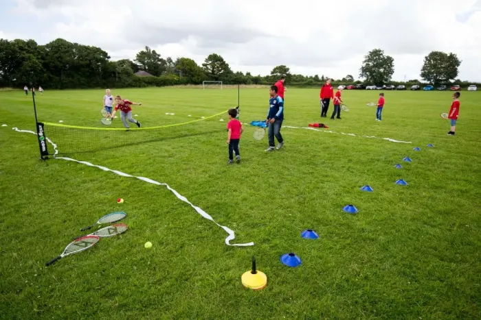 Framed Print : Bristol City FC: Pre-Game Community Activities at Hengrove Athletic