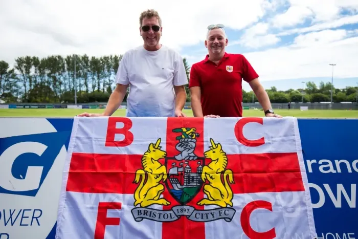 Framed Print : Bristol City FC: Pre-Season Friendly against Guernsey FC, July 2017