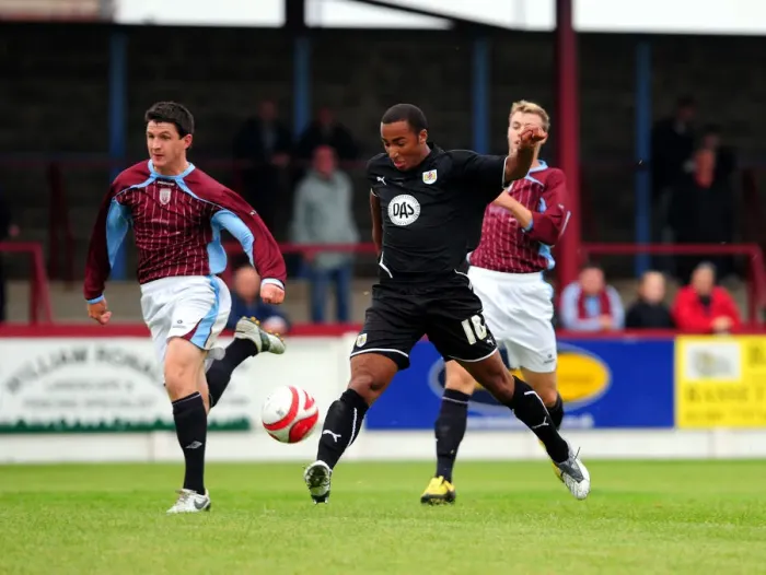 Framed Print : Bristol City FC: Pre-Season Friendly Against Weymouth (09-10) Framed Print : Bristol City FC: Pre-Season Friendly Against Weymouth (09-10)