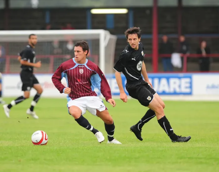Framed Print : Bristol City FC: Pre-Season Friendly Against Weymouth (09-10) Framed Print : Bristol City FC: Pre-Season Friendly Against Weymouth (09-10)