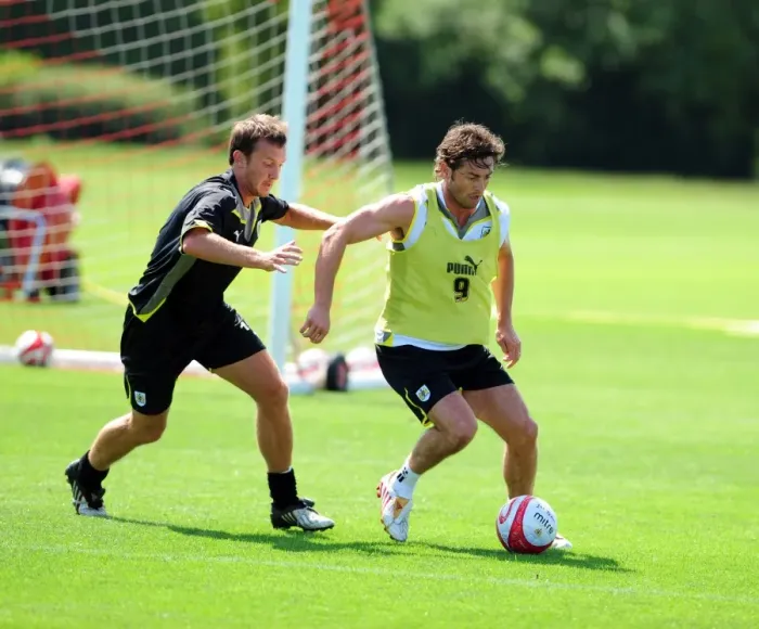 Framed Print : Bristol City FC: Pre-Season Training 09-10 - The Road to Glory