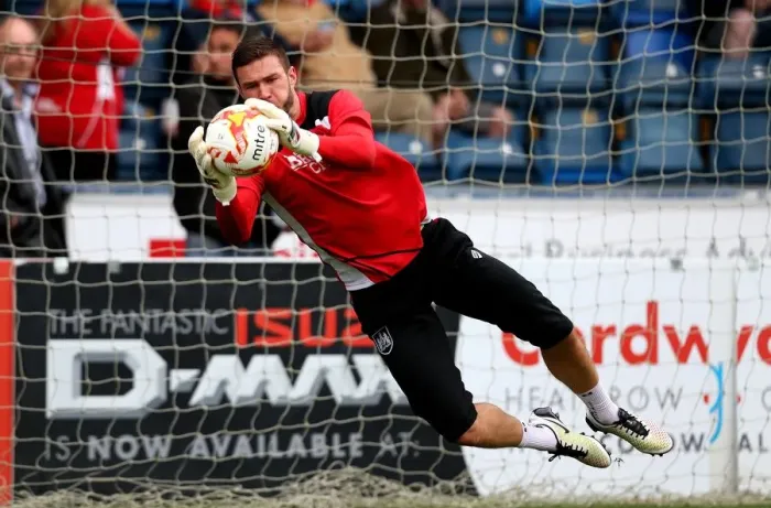 Framed Print : Bristol City FC: Richard O'Donnell Warming Up Ahead of Wycombe Wanderers Clash (EFL League Cup)