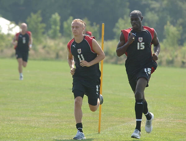 Bristol City FC: Behind the Scenes - Training Sessions 06-07 at the Training Ground