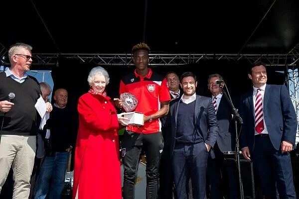 Bristol City FC: Tammy Abraham Receives Young Player of the Year Award at End of Season Celebration