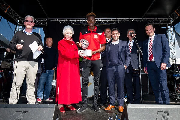 Bristol City FC: Tammy Abraham Wins Young Player of the Year Award at End-of-Season Celebration