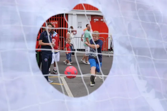 Framed Print : Bristol City FC: Thrilling Open Day at Ashton Gate - Npower Championship