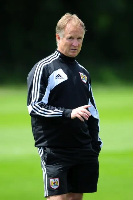 Framed Print : Bristol City FC: Training with Coach Sean O'Driscoll (June 2013) Framed Print : Bristol City FC: Training with Coach Sean O'Driscoll (June 2013)