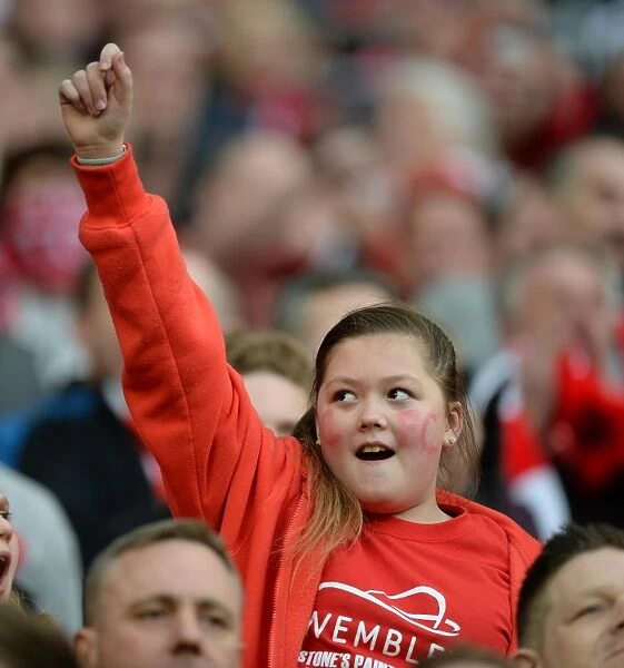 Bristol City FC: Triumphant Fans Celebrate Johnstone's Paint Trophy Victory at Wembley