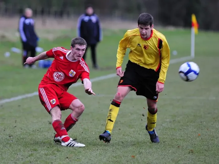 Framed Print : Bristol City FC: Uncovering Future Stars - U18s Face Off Against Watford Framed Print : Bristol City FC: Uncovering Future Stars - U18s Face Off Against Watford