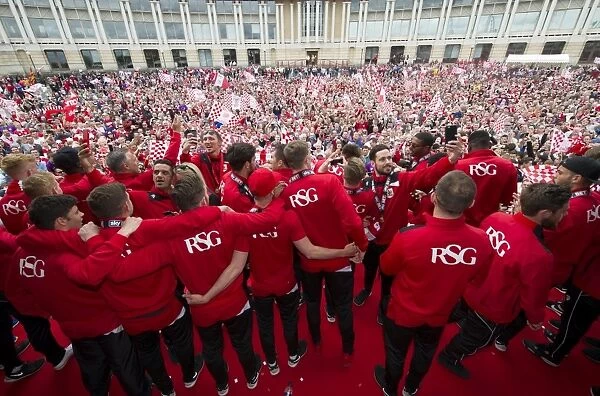 Bristol City FC: Uniting the City - Celebration Tour: Thousands Gather for Champion Players Victory