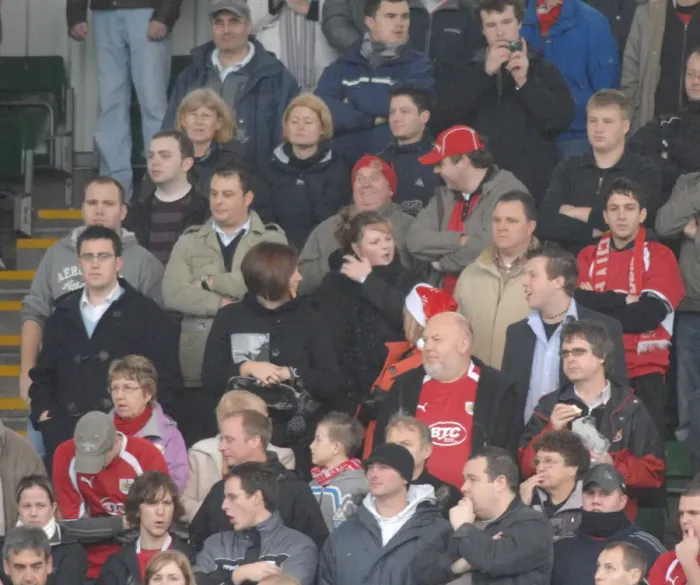 Framed Print : Bristol City FC: Unwavering Passion of Devoted Fans