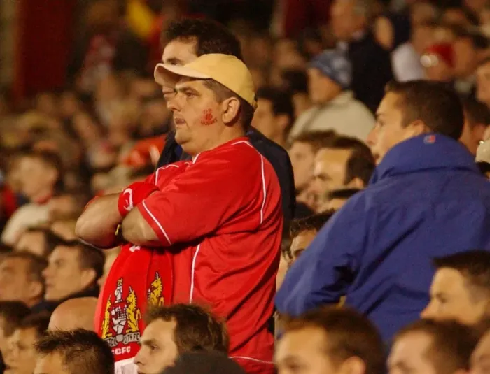 Framed Print : Bristol City FC: Unwavering Passion of the Devoted Fans