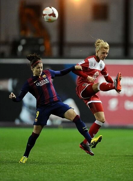 Bristol City FC vs. FC Barcelona: A Football Rivalry - Sophie Ingle vs. Maria Victoria Losada's Battle for Possession
