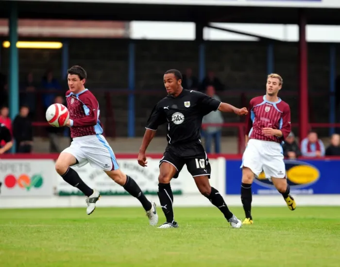 Framed Print : Bristol City FC vs Weymouth: Pre-Season Friendly (09-10)