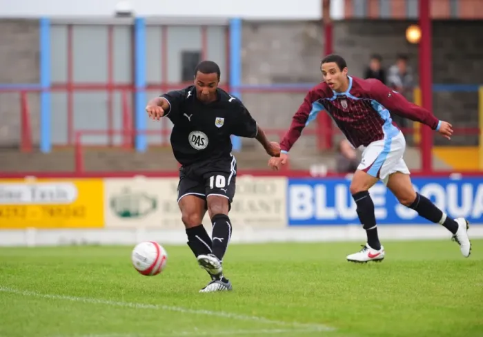 Framed Print : Bristol City FC vs Weymouth: Pre-Season Friendly (09-10)