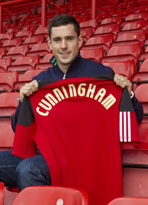Framed Print : Bristol City FC Welcomes New Signing Greg Cunningham Ahead of Pre-Season Training